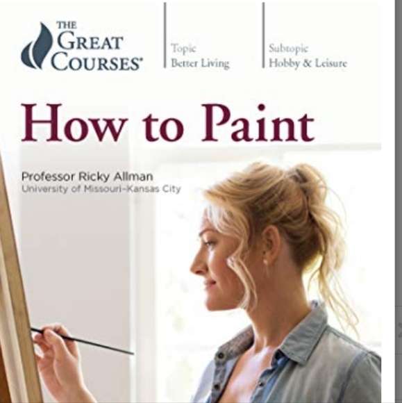 Great Courses Media The Great Courses How To Paint Dvd Poshmark